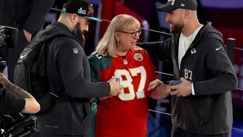 Jason and Travis Kelce's Mom Donna Reveals Which of Her Sons Is Her Favorite at the Moment (Exclusive)